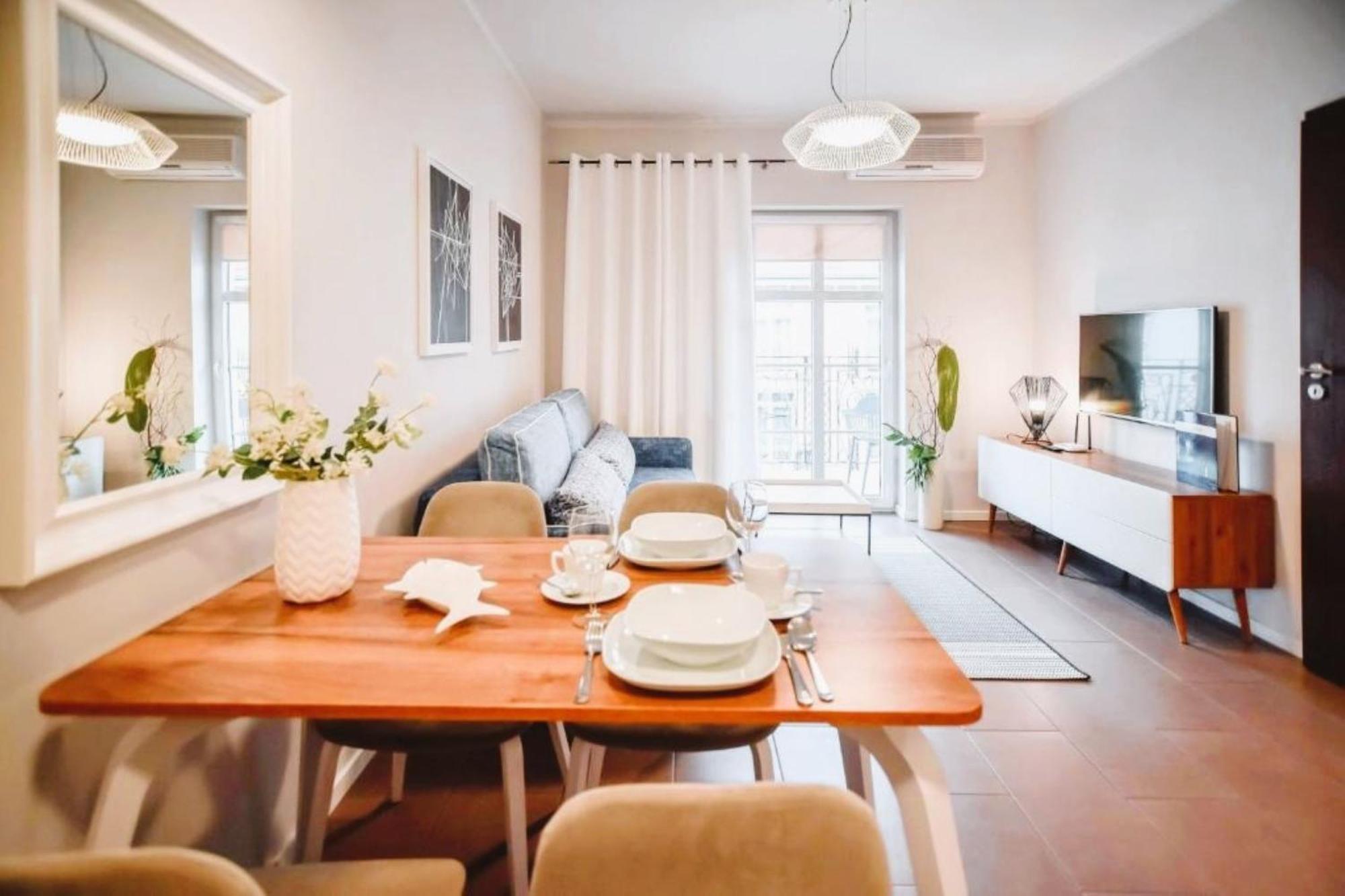 Apartamenty Przy Promenadzie Trzy Korony Z Sypialnia & Parking - Apartamenty Na Wyspie Swinemünde Exterior foto