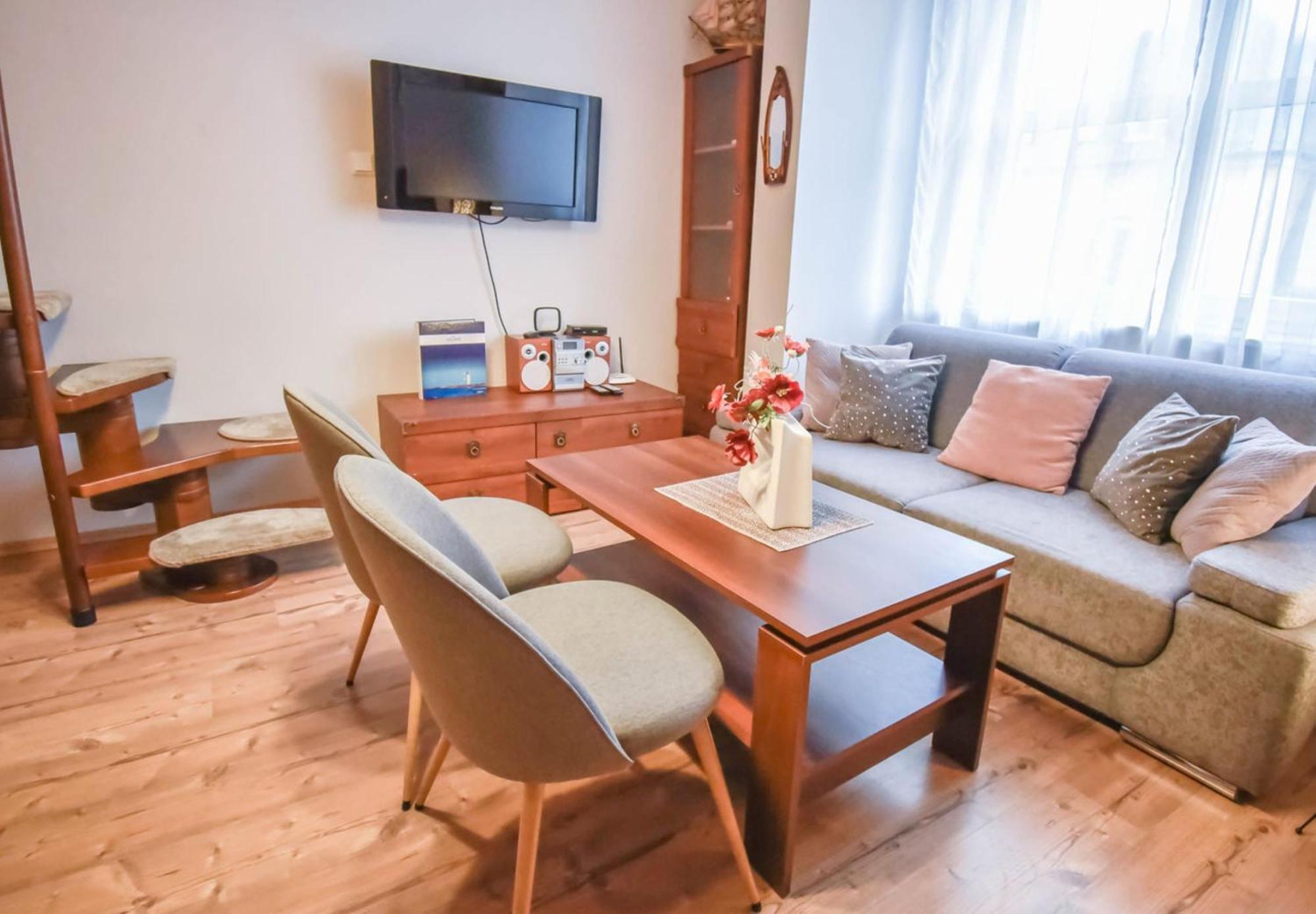 Apartamenty Przy Promenadzie Trzy Korony Z Sypialnia & Parking - Apartamenty Na Wyspie Swinemünde Exterior foto